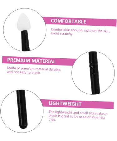 Beatifufu 3pcs Makeup Brush Glitter Outfit Travel Eyeshadow Eye Stick Disposable Woman Blush - Buy Online on GoSupps.com