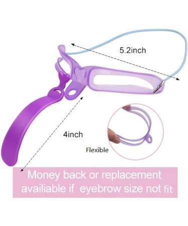 Amariver Eyebrow Stencils Kit - 8 Reusable Styles with Handle and Strap - Buy Online on GoSupps.com