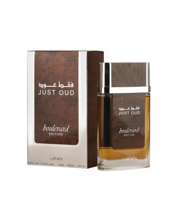 Just Oud Boulevard Eau De Parfum EDP For Men & Women Spray 100ML-3.4Floz Unisex Premium Imported Fragrances of Spray Scent