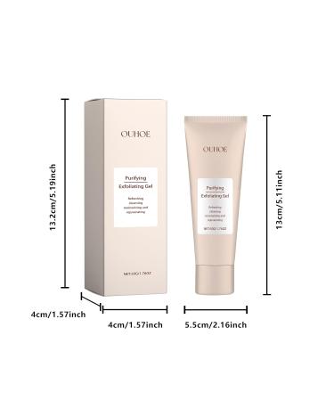 Exfoliating Gel Skin Mild Cleansing and Pore Refining Skin Rejuvenation Exfoliating Blackhead Acne Gel - Buy Online on GoSupps.com