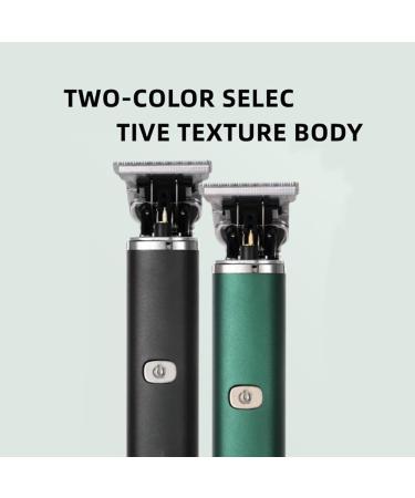 Buy Waterproof USB Rechargeable Hair Clippers for Men - T-Shaped Engraving Blade - Black Metal Electric Hair Clipper - Buy Online on GoSupps.com