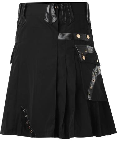 Buy Scottish Kilt for Men | Traditional Checked Skirts - Classic Rock Splice Costume - Buy Online on GoSupps.com