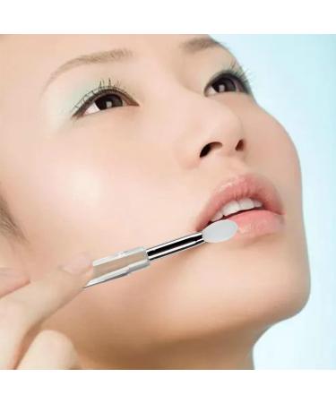 TEONEI Mini Silicone Lip Brush Set - 6Pcs | Lipstick Applicator & Makeup Brushes - Buy Online on GoSupps.com