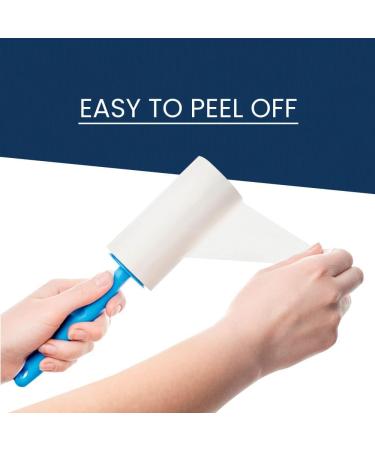 SPICOM Lint Roller 5 Sticky Replacement Heads with 1 Handle Total 300 Easy Peel Sheets Quickly Removes Animal Fur Cat & Dog Hair Dust & Fluff from Clothes Furniture Carpet (5 Pack / 300 Sheets) - Buy Online on GoSupps.com