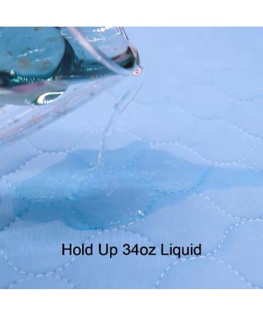 2PCS Reusable Underpads Large 34 x 36 - Cooling Waterproof Bed Pads for Incontinence - Washable & Absorbent for Adults, Kids, Dogs - Buy Online on GoSupps.com