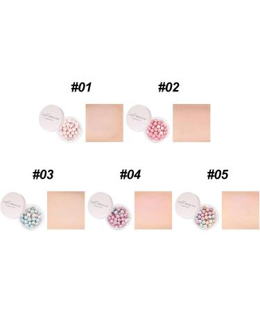 5 Colors Highlighting Powder Pearls Finishing Powder Setting Pearls Multi-tone Powder Loose Powder - Buy Online on GoSupps.com