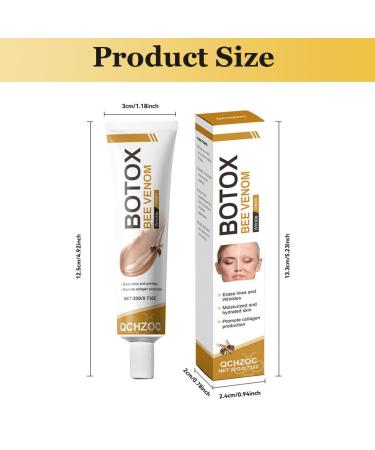 GoLashFun 3Pack Bee Venom Wrinkle Removal Cream Set Firming Deeply Moisturizes Face Care Cream Anti-Aging Reduce Fine Lines Non-Greasy Suitable For All Skin Types (3) - Buy Online on GoSupps.com