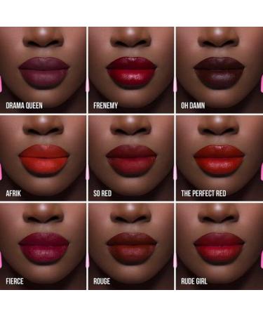 Juvia's Place Velvety Matte Berries Drama Queen - Highly Pigmented & Long Lasting with Hyaluronic Acid - Buy Online on GoSupps.com