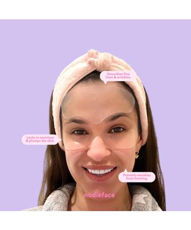Notox Mouth + Smile Lines - Nudie Face 100% Medical Grade Silicone Wrinkle Patches | Reusable Silicone Patches To Reduce Mouth and Smile Lines | Fine Line & Wrinkle Reduction | Fast Results - Buy Online on GoSupps.com