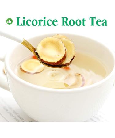 100% Dried Dried Licorice Tea Pure et Naturelle Chaude et naturellement sucr e Tisane de r glisse sans additifs sans caf ine v g talien Racine de r glisse 130G / 4.58oz - Buy Online on GoSupps.com