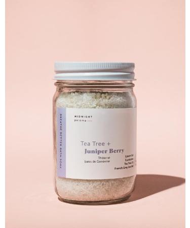 Tea Tree + Juniper Berry Breathe Better Bath Soak 12oz Clear