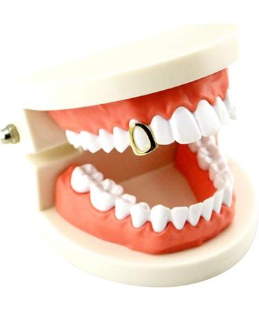 Zonfer Single Tooth Cap - Hip Hop Grill Decoration & Hollow False Teeth for Cosplay | Unique Body Jewelry - Buy Online on GoSupps.com