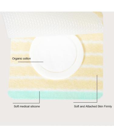 40Pcs Castor Oil Patches 2.75" Disposable Spunlace Belly Button Patch No-Wash Castor Oil Wraps Pads for Stomach - Buy Online on GoSupps.com