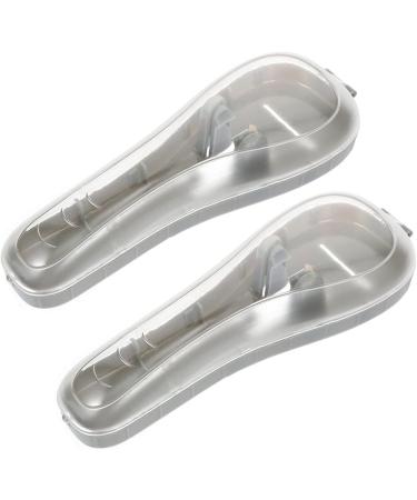 Minkissy Razor Storage Box Organizer 4 Pieces Travel Case for Manual Razors Durable Protection for Razor Storage - Buy Online on GoSupps.com