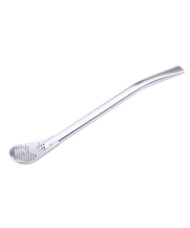 Rosrrtlm Stainless Steel Drinking Straw Filter Handmade Herb Mate Tea Light Bulb Washable Practical Tea Tools Bar Accessories