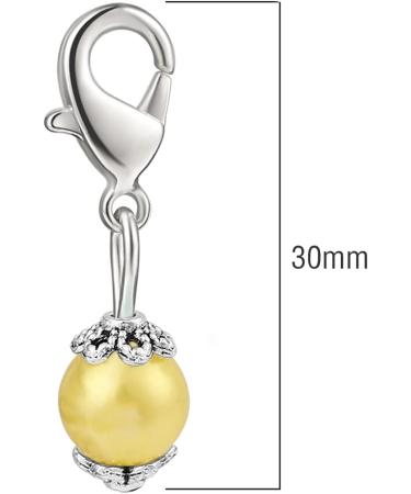 12Pcs Colorful Pearlescent Stitch Marker Charms for Knitting & Crochet - Craft & DIY Sewing Jewelry Making - Buy Online on GoSupps.com