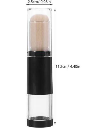 Beaupretty Retractable Blush Brush Face Powder Brush Kabuki Foundation Brush Travel Makeup with Refillable Loose Powder Bottle Jars for Color Highlight Contour Blush  - Buy Online on GoSupps.com