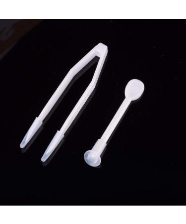 Ifundom 5-Part Contact Lens Tweezers Set | Soft Tip Contact Lens Removal & Insertion Tool | Optimal for Safe Use - Buy Online on GoSupps.com