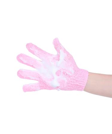DecorRack Deep Exfoliating Shower Gloves - 6 Pairs for Women and Men | Exfoliate, Remove Dead Dry Skin | Shower Spa Massage Bathing Accessories | Body Scrub Glove - One Size Fits All - Buy Online on GoSupps.com