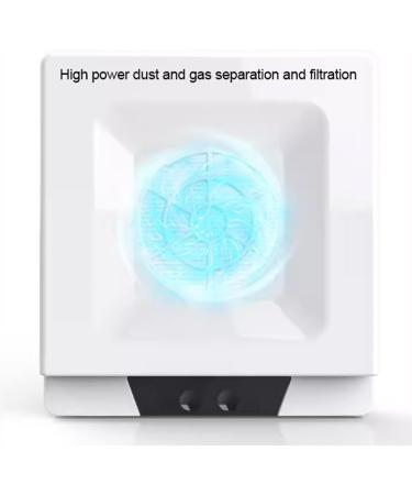 Nail Dust Collector Desktop Multifunctional Suction Fan for Acrylic Nails Nail Polishing and Salon with LED Light Low Noise 60w with Extension Tube for Acrylic Gel Nail Polishing - Buy Online on GoSupps.com