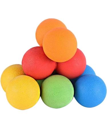 Minkissy Double Lacrosse Ball - Acupressure Peanut Massage Ball for Muscle Relief & Mobility - Medium Orange - Buy Online on GoSupps.com