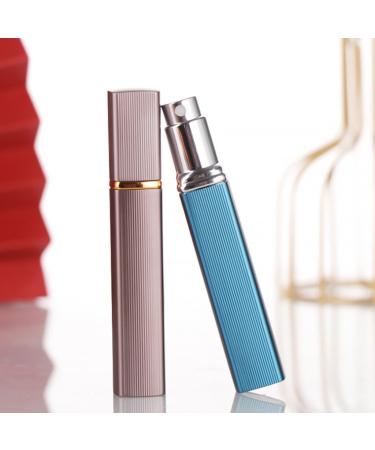 10ml Refillable Perfume Atomizer Spray Bottles - Aluminum Mini Travel Case (2pcs Yellow) | Portable Scent Pump for Easy International Shipping - Buy Online on GoSupps.com