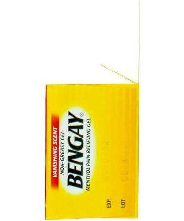 Ben Gay Vanish Scent 2oz Gel - Non-Greasy Pain Reliever (Pack of 5) - Buy Online on GoSupps.com