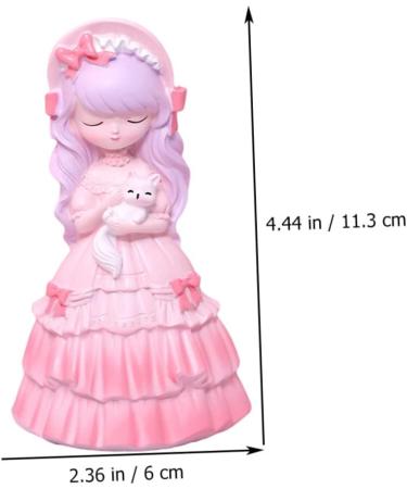 Buy Creative Pink Resin Ornaments & Home Decor - Handcrafted Desktop Decorations for Bedroom & Household - International Shipping Available - Buy Online on GoSupps.com