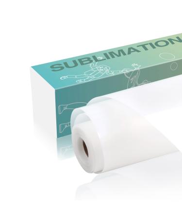 HTVRONT Clear HTV Vinyl for Sublimation - 12 X 20FT Matte Sublimation Vinyl High Transfer Rate - Bright Smooth Washable HTV for T-Shirt/Hat/Pillow/Bag Matte 20FT - Buy Online on GoSupps.com