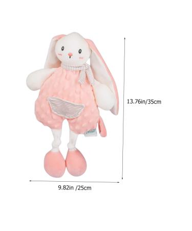Alipis Early Pedagogy Comfort Doll - Soft Plush Rabbit Toy for Babies & Children | Small Bunny Houty Fabric Doll - Buy Online on GoSupps.com
