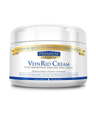 VeinRid Cream - Varicose Vein Cream - Vegan Friendly