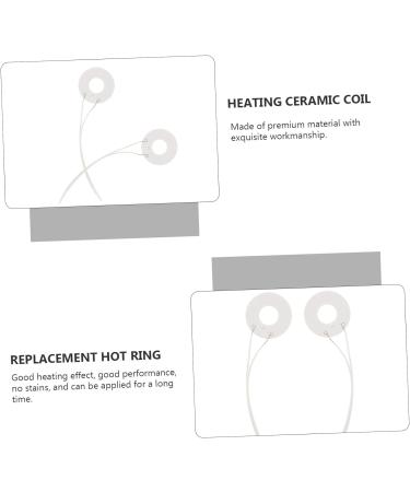 DOITOOL 6 Pcs White Element Metal Tool 9.5X2.5CMx3pcs Whitex3pcs - Buy Online on GoSupps.com