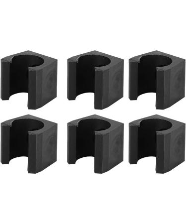 Alomejor 6pcs Billiards Snooker Cue Locating Clip Holder - Plastic Pool Cue Organizer Set - Buy Online on GoSupps.com