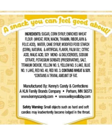 Wiley Wallaby Soft & Chewy Licorice - Lemonade Flavored Liquorice- Fat Free - Vegan - No High Fructose Corn Syrup-284g 1Pack - Buy Online on GoSupps.com