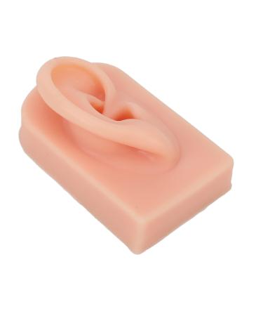 Silicone Right Ear Model for Training and Display (Light Skin Color) - Reusable and Flexible - Buy Online on GoSupps.com