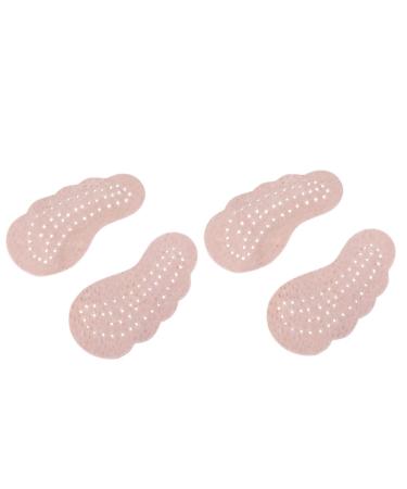 FRCOLOR 2 Pairs Forefoot Pad Foot Orthotic Inserts Womens Insoles Gel Shoe Insoles Womens Heeled Boots Cushions for Womans Heels Boots with Heels for Women Leather Shoes Non-Slip Stickers As Shown 8X4X0.3cm