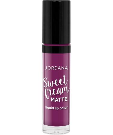 Jordana Sweet Cream Matte Liquid Lip Color Currant Jam MLC-26