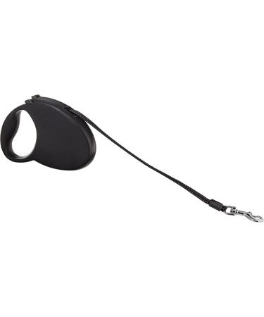 Amazon Basics Retractable Dog Leash - Small Black | Durable Ergonomic & Perfect for Travel - International Shipping Available - Buy Online on GoSupps.com
