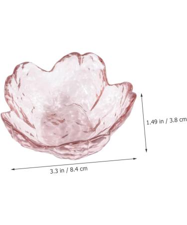 Healeved penholder tool dish for acrylic nails Nail Pen Acrylic Palette nail stand glass nail dish cups Accessories crystal glass glass Cherry blossoms manicure - Buy Online on GoSupps.com