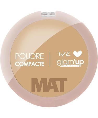 Glam'Up Paris Mattifying Powder Compact Ultra-Light Anti-Shine Powder Matte and Natural Finish No. 1 - Buy Online on GoSupps.com