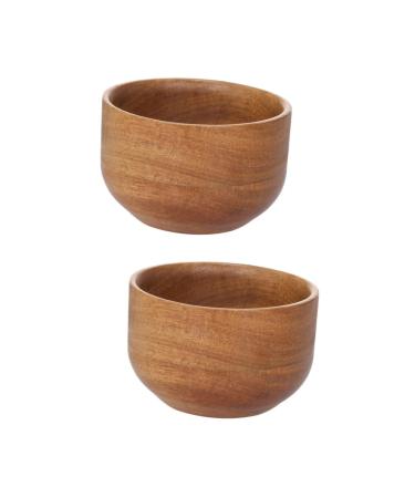 Beavorty 2st shaving shell shaving soap in the bowl of shaving brushes and bowl travel razor bowl shaving bowl shell antique men shave soap shell shaving foam shell man wooden 9.3x9.3x6cmx2pcs light brownx2st