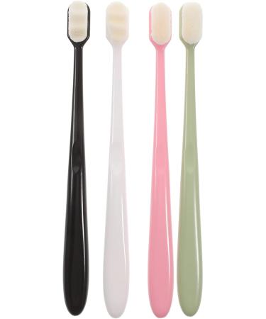 Minkissy 12 pcs Soft Travel Toothbrush Set - Perfect Gift for Travelers Camping & Pregnant Women - Portable Cleaning Brushes - Buy Online on GoSupps.com