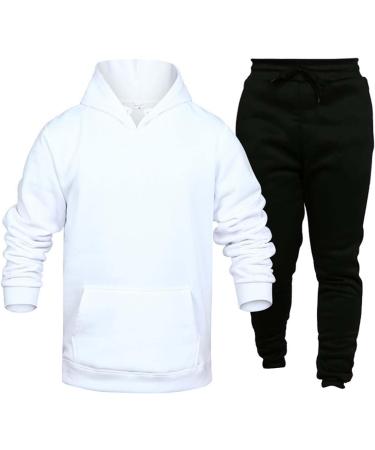 Hanxiulin Men's Training Suit - Cotton Jogging Set | Casual Zipper Sportswear for Ultimate Comfort - Buy Online on GoSupps.com