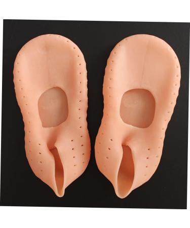 Beavorty 6 Pairs Beach Socks SEBS Socks Heel Sleeve for Plantar Plantar Inserts Silicone Gel Heel Socks Non Slip Socks moisturizing Sleeves Anti Slip Socks Lotion - Buy Online on GoSupps.com