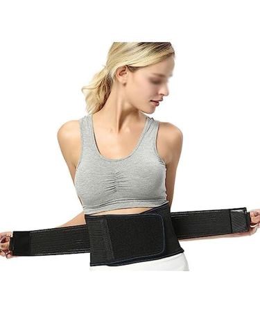 Self-Warming Lower Back Bandage & Waist Support Belt - Adjustable Pain Relief for Scoliosis Spasms & Herniated Disc - Removable Color Options - Buy Online on GoSupps.com
