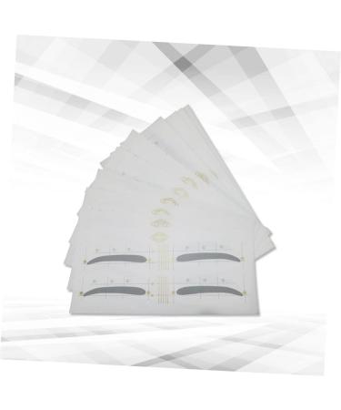 Beavorty 36 Pcs 48 Diy Eyebrow Stencil Eyebrow Grooming Stencils Non Woven Quick Eyebrow Sticker Card - Buy Online on GoSupps.com