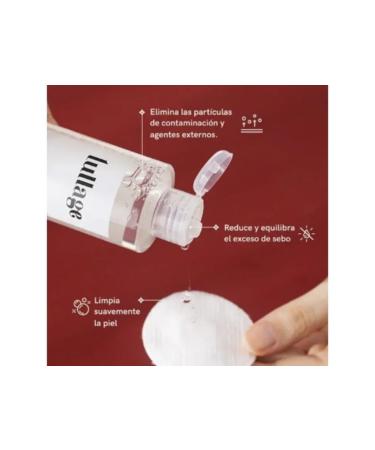 Lullage Micelle Facial Cleanser 200ml | Revitalizing Rose Water Gel for Blemished Skin | Effective Skin Improvement & Blemish Removal - Buy Online on GoSupps.com