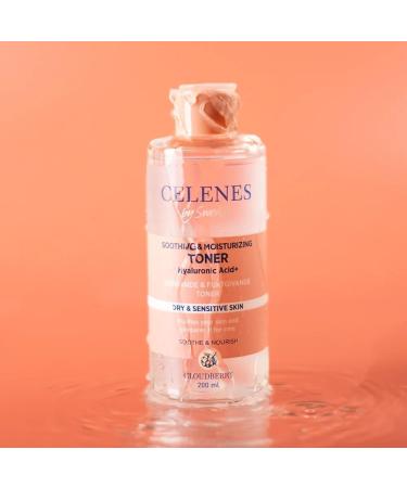 Celenes by Sweden Cloudberry Glycolic Acid Toner 200 mL Hydrating Toner & Vitamin C Niacinamide Toner - Soothing & Brightening Toner - Face Toner for Sensitive Skin & Dry Skin Paraben/Alcohol Free Dry & Sensitive Skin - Buy Online on GoSupps.com