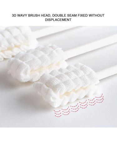 Yolispa Baby Tongue Cleaner 30pcs - Infant Oral Care Disposable Toothbrush for Newborns - Soft Gauze Dental Cleaning Stick for Babies 0-36 Months - Buy Online on GoSupps.com