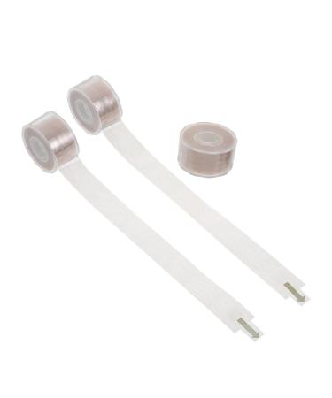 Ipetboom Eyelid Strips 3 Rolls Mesh Double Eyelid Sticker Eyelid Makeup Stickers Kaleidoscope Toy Makeup Kit Make up Kit Makeup Eyelid Tape Double Side Tape Women Grid Accessories Pvc Girl